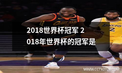 2018世界杯冠军 2018年世界杯的冠军是