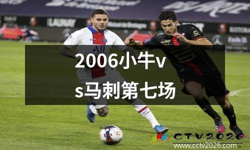 2006小牛vs马刺第七场