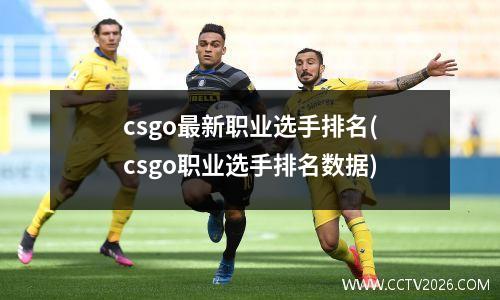 csgo最新职业选手排名(csgo职业选手排名数据)