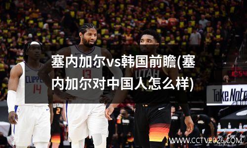 塞内加尔vs韩国前瞻(塞内加尔对中国人怎么样)