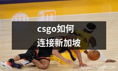 csgo如何连接新加坡