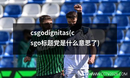 csgodignitas(csgo标题党是什么意思了)