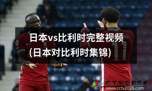 日本vs比利时完整视频(日本对比利时集锦)