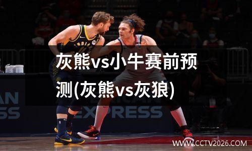 灰熊vs小牛赛前预测(灰熊vs灰狼)