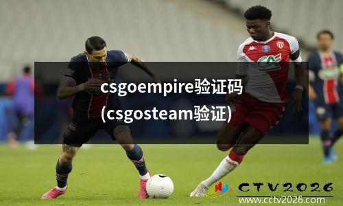 csgoempire验证码(csgosteam验证)