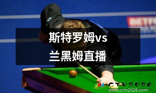 斯特罗姆vs兰黑姆直播