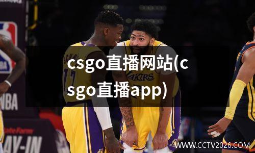 csgo直播网站(csgo直播app)