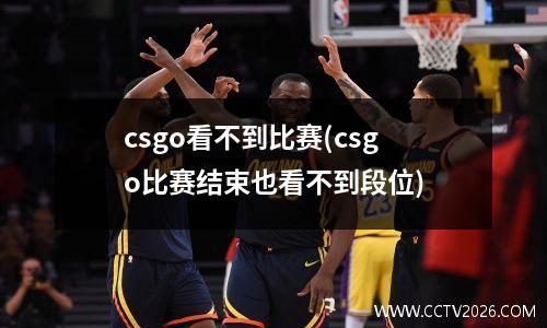 csgo看不到比赛(csgo比赛结束也看不到段位)