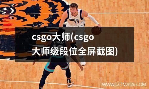 csgo大师(csgo大师级段位全屏截图)