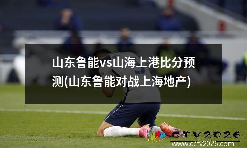山东鲁能vs山海上港比分预测(山东鲁能对战上海地产)