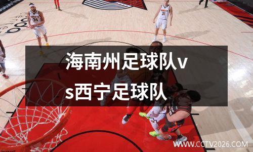 海南州足球队vs西宁足球队