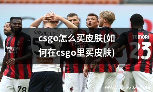 csgo怎么买皮肤(如何在csgo里买皮肤)