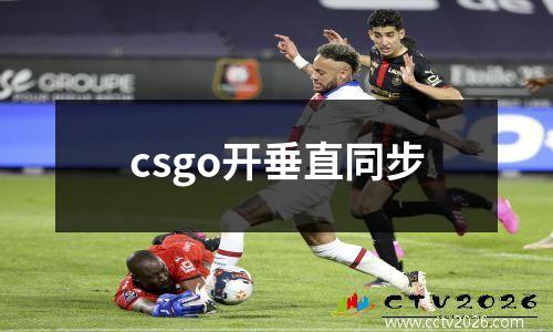 csgo开垂直同步