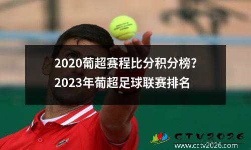 2020葡超赛程比分积分榜？2023年葡超足球联赛排名