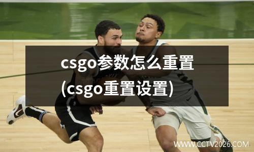 csgo参数怎么重置(csgo重置设置)