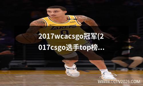 2017wcacsgo冠军(2017csgo选手top榜)