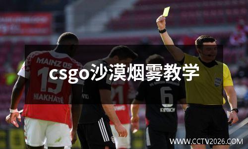 csgo沙漠烟雾教学