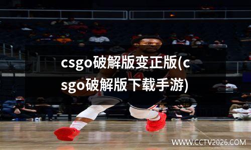 csgo破解版变正版(csgo破解版下载手游)