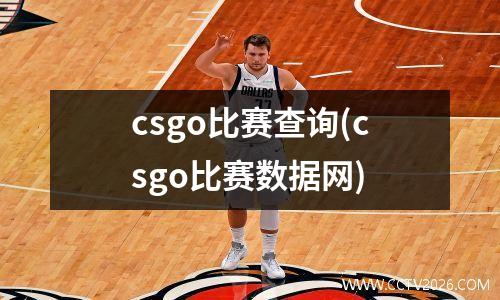 csgo比赛查询(csgo比赛数据网)