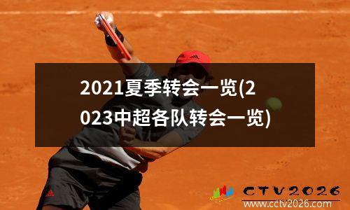 2021夏季转会一览(2023中超各队转会一览)