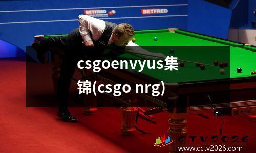 csgoenvyus集锦(csgo nrg)