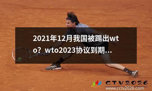 2021年12月我国被踢出wto？wto2023协议到期时间