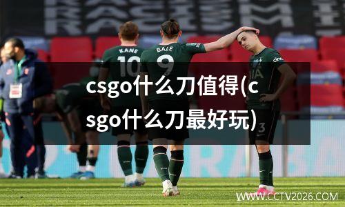 csgo什么刀值得(csgo什么刀最好玩)