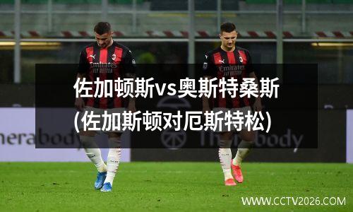 佐加顿斯vs奥斯特桑斯(佐加斯顿对厄斯特松)