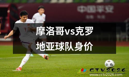 摩洛哥vs克罗地亚球队身价