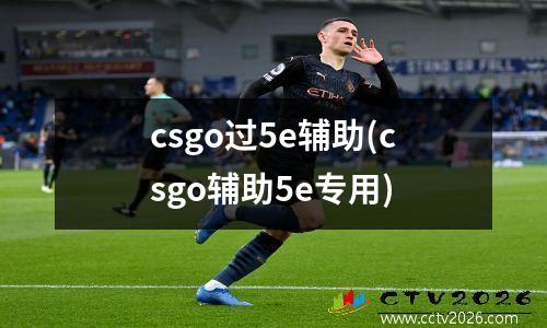 csgo过5e辅助(csgo辅助5e专用)