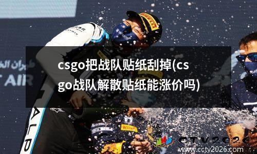 csgo把战队贴纸刮掉(csgo战队解散贴纸能涨价吗)