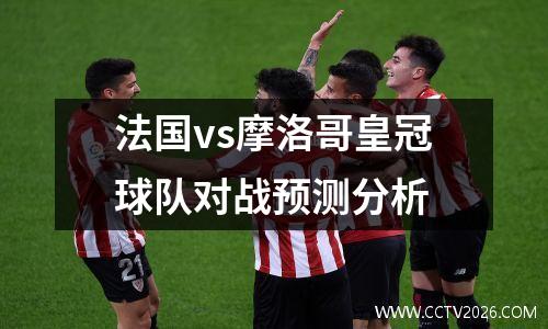 法国vs摩洛哥皇冠球队对战预测分析