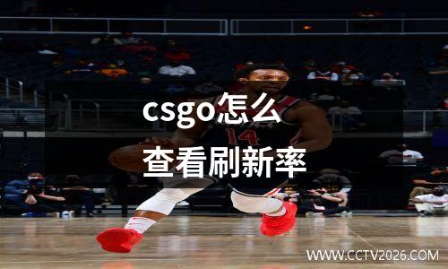 csgo怎么查看刷新率