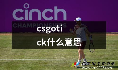csgotick什么意思
