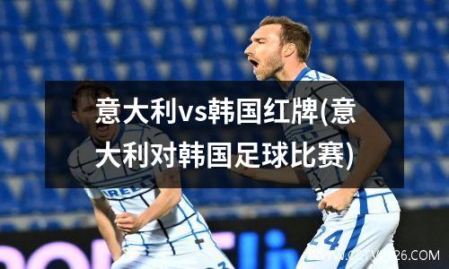 意大利vs韩国红牌(意大利对韩国足球比赛)