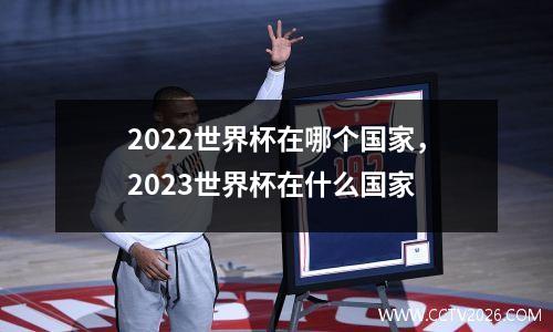 2022世界杯在哪个国家，2023世界杯在什么国家