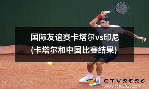 国际友谊赛卡塔尔vs印尼(卡塔尔和中国比赛结果)