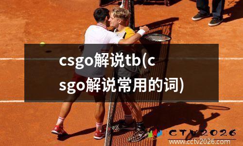 csgo解说tb(csgo解说常用的词)