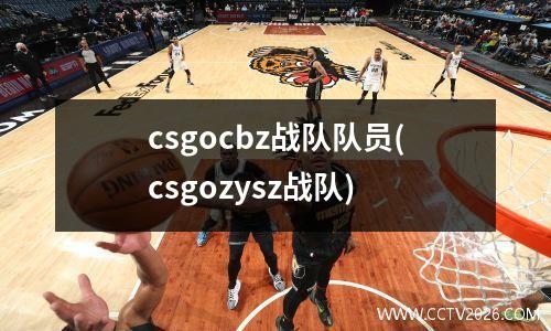 csgocbz战队队员(csgozysz战队)