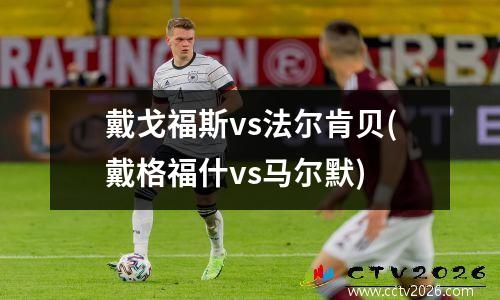 戴戈福斯vs法尔肯贝(戴格福什vs马尔默)