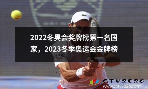 2022冬奥会奖牌榜第一名国家，2023冬季奥运会金牌榜