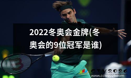 2022冬奥会金牌(冬奥会的9位冠军是谁)