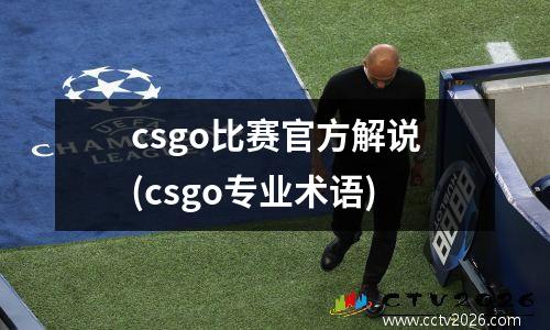 csgo比赛官方解说(csgo专业术语)
