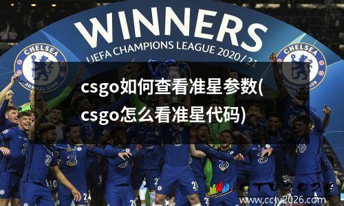 csgo如何查看准星参数(csgo怎么看准星代码)