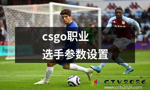 csgo职业选手参数设置