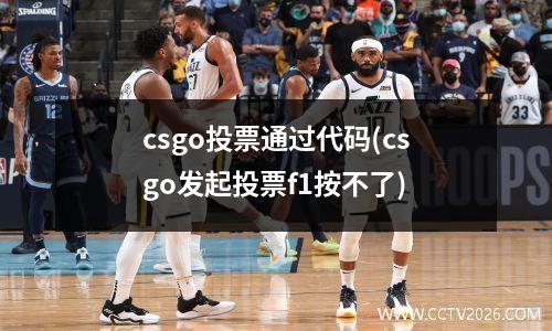 csgo投票通过代码(csgo发起投票f1按不了)