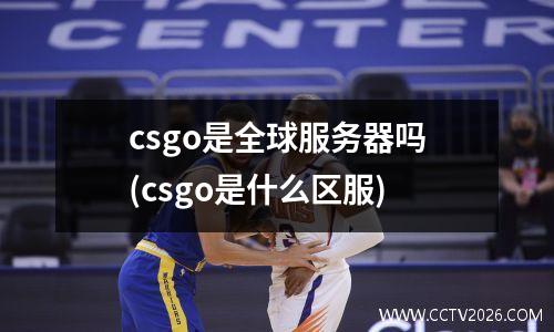 csgo是全球服务器吗(csgo是什么区服)
