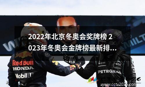 2022年北京冬奥会奖牌榜 2023年冬奥会金牌榜最新排名