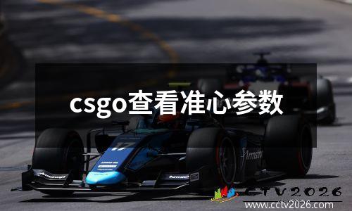 csgo查看准心参数