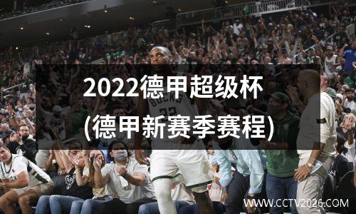 2022德甲超级杯(德甲新赛季赛程)